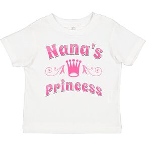 inktastic Nanas Princess Granddaughter Toddler T-Shirt