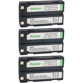 Kastar D-Li1 Battery 4-Pack Replacement for Pentax D-Li1, Ei-D-Li1, EI-D-BC1, DPE004, EI-2000, FINECAM S3R, Molicel 1821, 1821E
