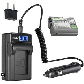 Kastar 1-Pack EN-EL15a Battery and LCD AC Charger Compatible with Nikon Z 7 Q3, Z7Q3, 1 V1, D500, D600, D610, D750, D780, D800, D800E, D810, D810A, D850, D7000, D7100, D7200, D7500 Cameras