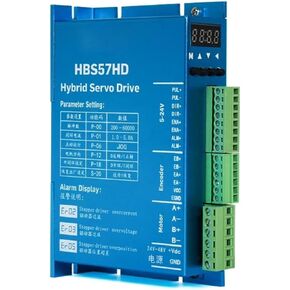 57 Stepper Motor Driver 2.2nm Servo Motor 57HSE2.2N+Step Drive HBS57/DL57/HBS57HD 57 Hybrid Closed-Loop Nema23 2-Phase.(DL57 Kit)