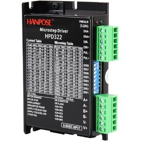 NEMA17 HPD322 Controller Driver 0.2-2.2A servo Driver for CNC Hybrid servo Motor
