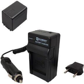 Synergy Digital Accessory Kit, Compatible with Panasonic HC-V800 Camcorder includes: ACD789 Battery, SDM-1529 Charger