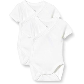 Petit Bateau Insisex Babies Bodysuit بأكمام قصيرة-مجموعة من أحجام 2 حديثي الولادة قبل 24 شهرًا
