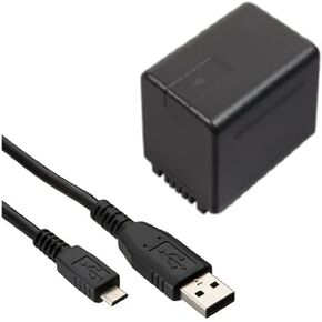 Synergy Digital Accessory Kit, Compatible with Panasonic HC-V180K Full HD Camcorder includes: ACD790 Battery, USBM USB Cable