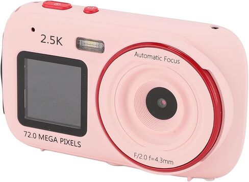 Compact Small Camera, Dual Screen 72MP Digital Camera 16X Digital Zoom MP3 Player for Outdoor (#2) in Saudi Arabia