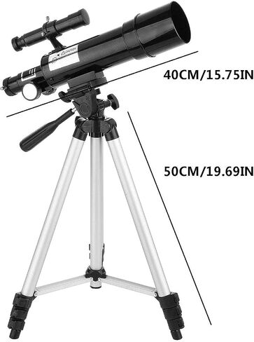التلسكوب الفلكي تلسكوب Zoom 90x HD في الهواء الطلق من التلسكوب أحادي الفضاء 360/50 مم مع الانكسار مع نطاق الباحث والترايبود الهدية الجذعية المثالية لعلم فلك شاب وأطفال (متعدد الألوان) in Saudi Arabia