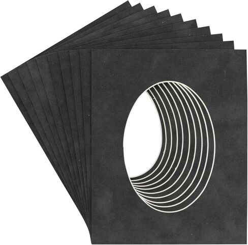 16x20 Mat Bevel Cut for 13.5x17 Photos - Precut Brittany Blue Oval Shaped Photo Mat Board Opening - Acid Free Matte to Protect Your Pictures - Bevel Cut for Family Photos, Pack of 1 Matboard in Saudi Arabia