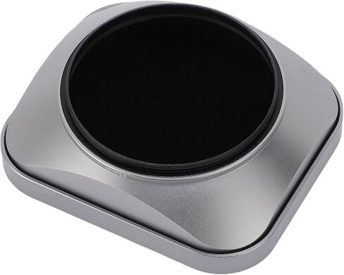 Fydun Square Lens Hood 55mm Aluminum Alloy Metal Lens Hood Camera Accessories Shade Universal (Silver) in Saudi Arabia