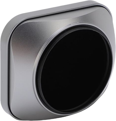 Fydun Square Lens Hood 55mm Aluminum Alloy Metal Lens Hood Camera Accessories Shade Universal (Silver) in Saudi Arabia