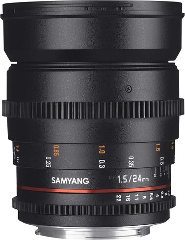 Samyang Cine SYCV24M-NEX 24mm T1.5 Cine Wide Angle Lens for Sony NEX in Saudi Arabia