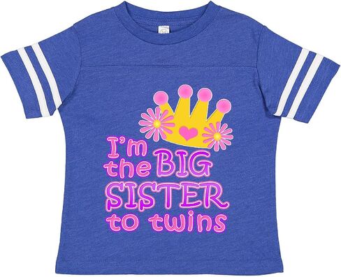 inktastic I'm The Big Sister to Twins. Toddler T-Shirt in Saudi Arabia