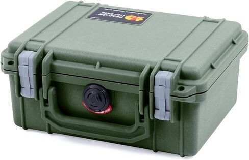Pelican 1150 Case, OD Green with Black Latches, None (Case Only) in Kuwait