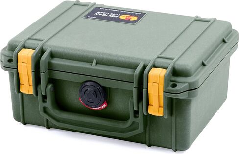 Pelican 1150 Case, OD Green with Black Latches, None (Case Only) in Kuwait