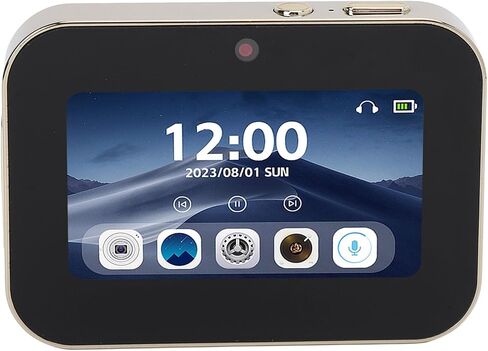 Zyyini 4K Digital Camera, 10X Telephoto 120 Degree Wide Angle 64Mp 4K Triple Photo and Video Camera, 3 Inch Touchscreen Small Movies Music Player Camera,3600mAh (Gold) in Saudi Arabia