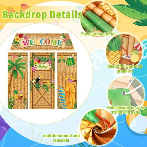 4 PCS Decorations Medieval Party Decorations 6.5 × 3 قدم لافتة باب القلعة تغطي ديكور القلعة في العصور الوسطى خلفية لوازم الحفلات الزخرفة دخول الجدار in Kuwait
