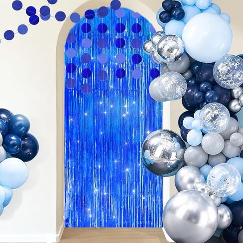 4 حزمة الوردي الهامش إكليل مع 2 أجهزة الكمبيوتر اللافتات الحفلات و 2 أجهزة الكمبيوتر المحمولة زخارف الحفلات الوردي خلفية الأسنان in Kuwait