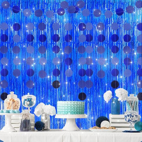 4 حزمة الوردي الهامش إكليل مع 2 أجهزة الكمبيوتر اللافتات الحفلات و 2 أجهزة الكمبيوتر المحمولة زخارف الحفلات الوردي خلفية الأسنان in Kuwait