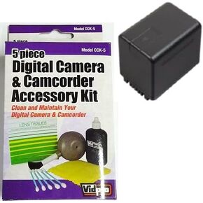 Synergy Digital Accessory Kit, Compatible with Panasonic HC-V770K Full HD Camcorder includes: ACD790 Battery, ZELCKSG Care & Cleaning
