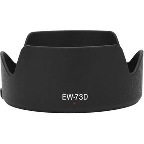 EW-73D Camera Lens Hood for Canon EF-S 18-135mm 1:3.5-5.6 is USM and RF 24-105mm f/4-7.1 is STM 67mm Filter Lens(with CPL Filter)