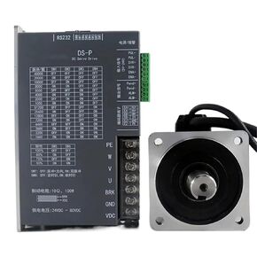 750W DC48V-80V 19A 3000rpm 2500 line incremental DC Servo Motor with Driver 8OM02430DC+DS-P750W for Computerized Numerical Control Machine