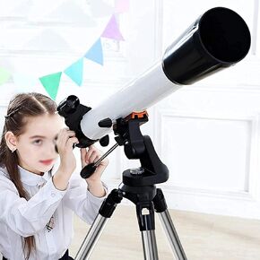 Telescope with Portable Bag and Smartphone Holder Help You Find Stars Planets & More – 700mm Focal Length Refractor Telescope for Kids and aldult (Package 3)