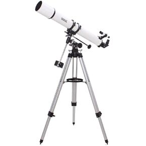 Refractor Telescope Portable Telescope for Kids ; Astronomy Beginners Focal Length 900Mm Limit Star 11.4 Collecting Power 131X with Tripod