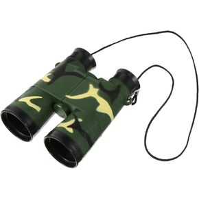 1Set Professional Camouflage Binoculars High Definition Dual Tube Telescope for Outdoor Exploration Educational for Nature Lovers Lightweight Portable for Bird Watching