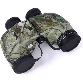 Compact Waterproof Binoculars Bird Watching Hiking Camping Fishing Accessories Gear Essentials 10x50 Optical Lens