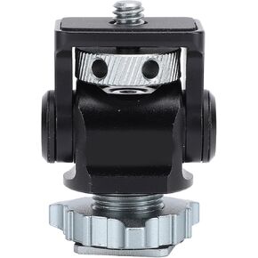 Adjustable PTZ Display Cold Shoe Adapter 360 Degree Swivel Tilt Adjustable Mount Bracket for F5 F570 F7 FW703 DSLR Camera PTZ Stabilizer