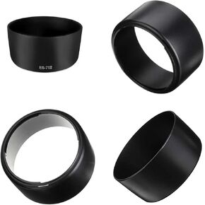 ES-71 II ES-71II Lens Hood لـ Canon EF 50mm F/1.4 USM Block Rain Wind Camera Camera Camera Society Screen