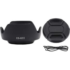 Camera Lens Hood ES-62II Photography Accessories for 50mm f/1.8 II Lenses Cap