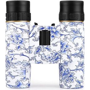10x25 Small Compact Lightweight Binoculars for Adults Kids Bird Watching Traveling Sightseeing.Mini Pocket Folding Binoculars with Low Light Night Vision