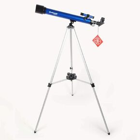 45 Degree Full Zenith Mirror Portable Refractor Telescope Fully Coated Glass Optics Ideal Telescope for Beginners Focal Length 400Mm