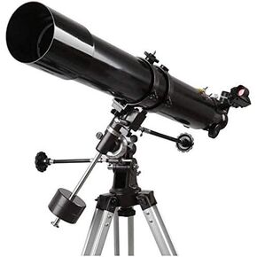Professional Astronomical Telescope For Beginners Observation80mm Caliber 900mm Focal Length Refracting Telescope For Kids Beginners Travel Telescope With Carry Bag And Adjustable Tripod (Color Pack.