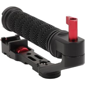Aluminum Alloy Camera Stabilizer Universal Handle Grip with Multiple Expansion Interfaces, Lightweight Grip Design, for RS3Pro, RS3, RS3mini, RS2