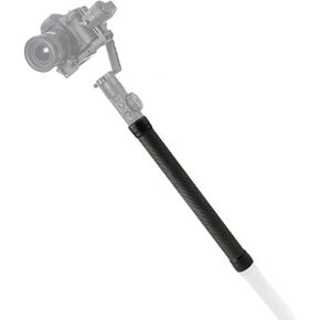 Aluminum Alloy Lightweight Extension Rod with 1/4 Inch Screw, for Feiyu Stabilizers, 4 Sections, Adjustable Length 21-73cm