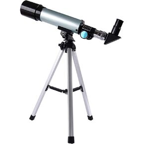 Astronomical Telescope Profession Adult Refractor Portable 50mm Refractor Telescope for Beginners and Kids Eyepiece Sr4mm/h20mm Focal Length: 360mm