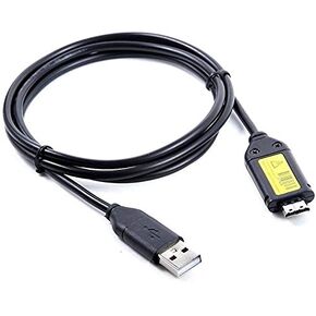 Maxllto 5ft USB Charger Charger Data Sync Sync Complive for Samsung PL20 PL50 PL57 PL60 PL65 TL240 TL350 Camera 1-pack (Black)