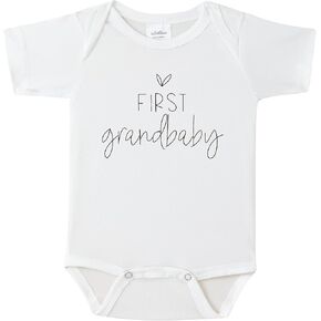 Pregnancy Announcement,First Grandbaby Baby Announcement Onesie,Newborn Baby Surprise to Grandparents