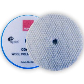 Rupes Corse Blue Wool Pad 145mm/ 5.75in - 3 pack - منصات التلميع - إمكانيات القطع الممتازة والتشطيب