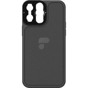 PolarPro - LiteChaser - iPhone 14 Pro - Case - Black - MagSafe compatibile - Moment M-Series Lense Compatible - Aluminum Filter Mount