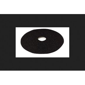 3M 08278 High Productivity Floor Pad 7300, 20-Inch Diameter, Black, 5/Carton