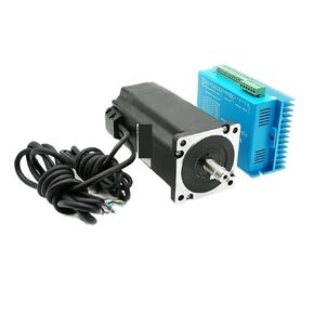 86 Full Closed-Loop high-Speed Stepper Motor Set Closed-Loop Stepper Motor Encoder Closed-Loop Driver 12.5Nm