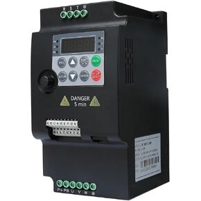 380V Variable Frequency Drive 220V Converter Inverter 0.75/1.5/2.2/4/5.5KW Motor Speed Controller(380V-1.5KW)