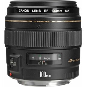 Canon EF 100mm f/2 USM Lens (Renewed)