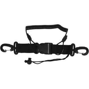 Diving Lanyard Nylon Spring Coil Camera Gear Anti Lost Lanyard with Quick Release Buckle Climbing
