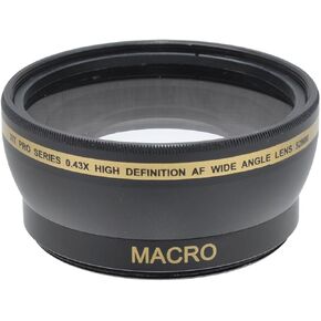 Xit XT52WAB 52mm 0.43 Wide Angle Lens (Black)