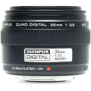 OM SYSTEM OLYMPUS 35mm f/3.5 1:1 Macro Zuiko Lens for E Series DSLR