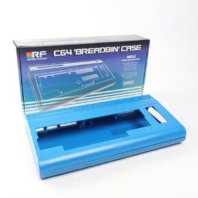 Retro Fuzion New Breadbin Case Set for Commodore 64 - Azure Blue -