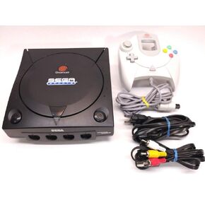 Sega Dreamcast System - Video Game Console (Black Sega Sports Edition) (Renewed)